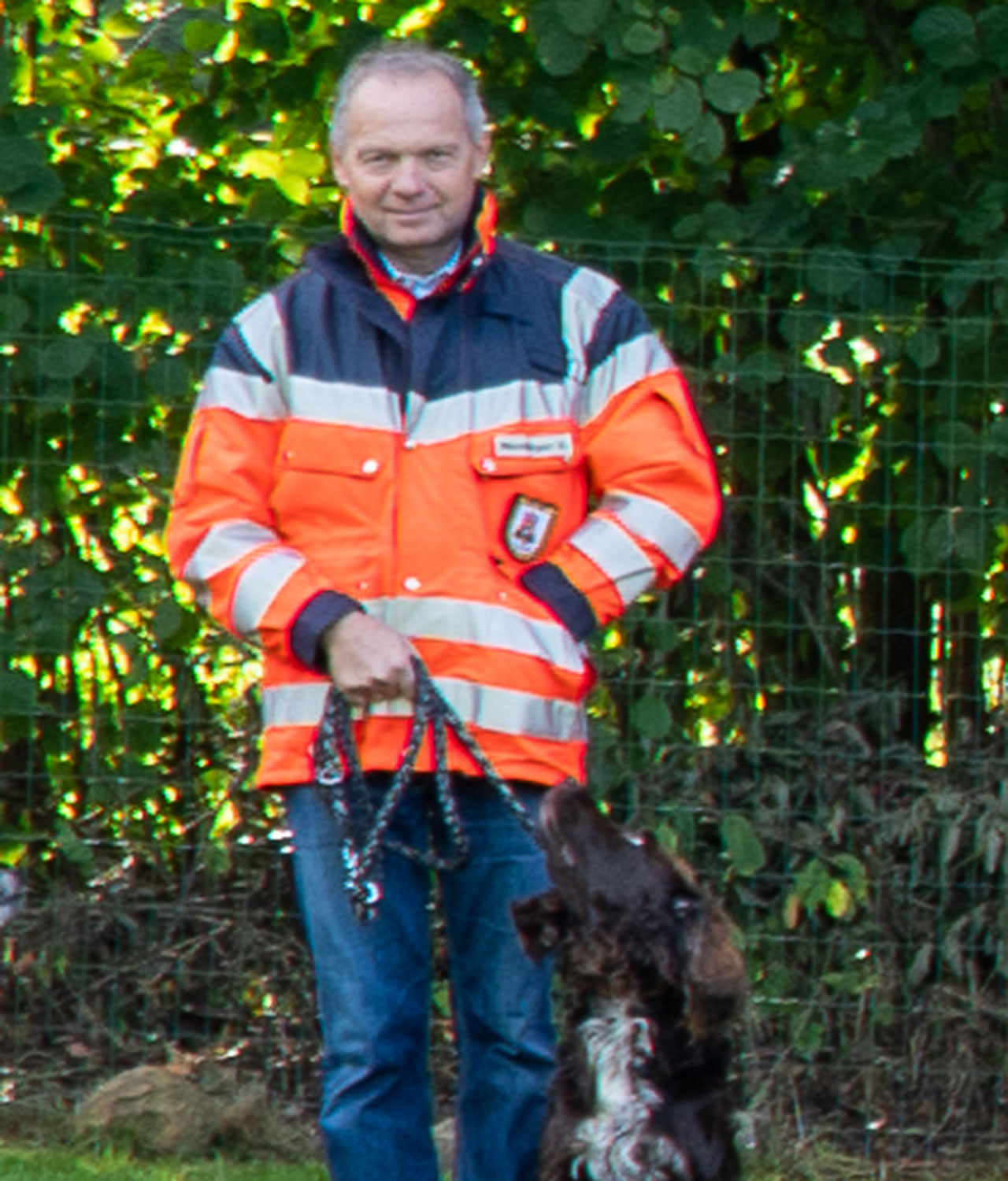 Günther Weinberger mit Rudi