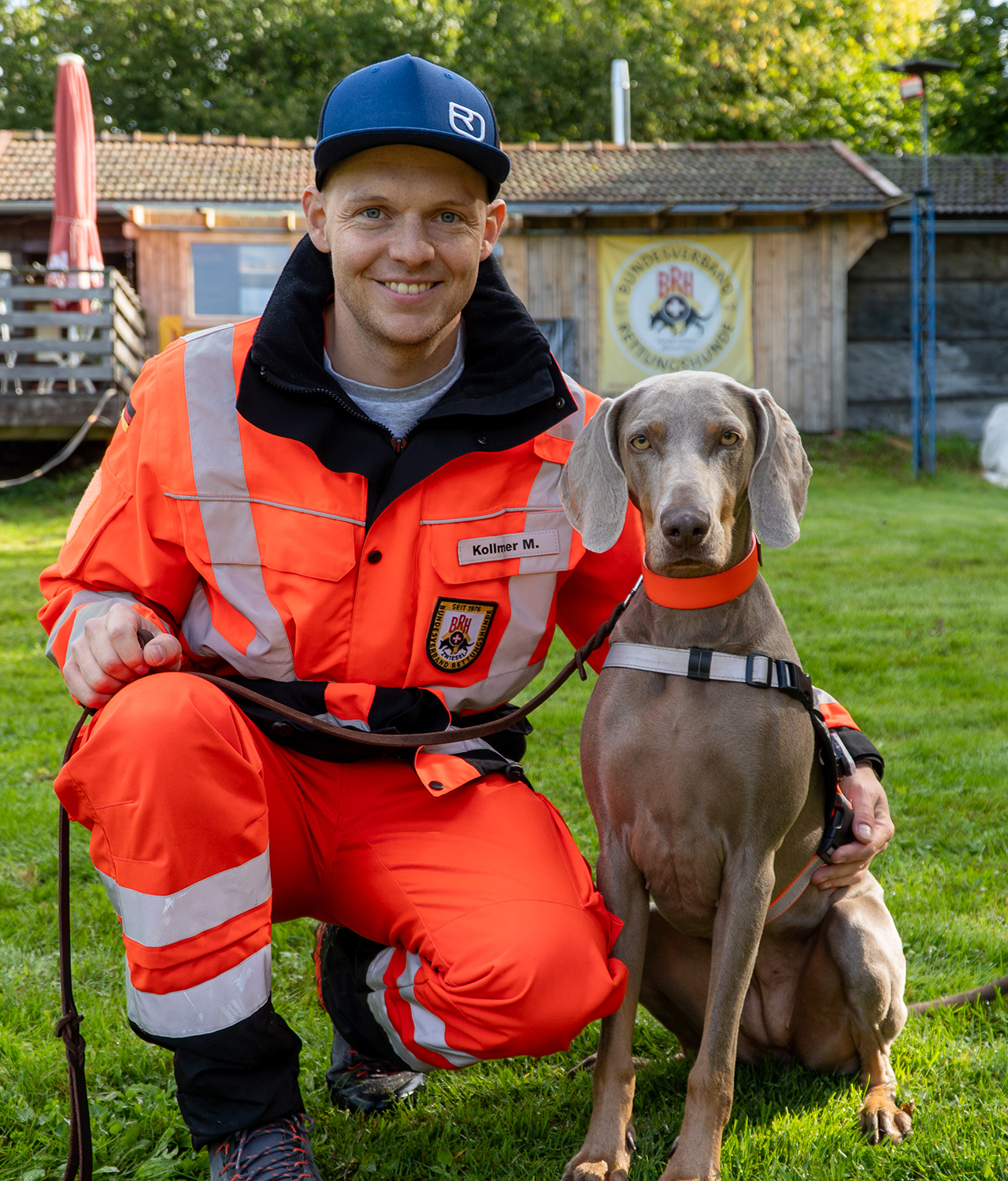 Mathias Kollmer mit Frida