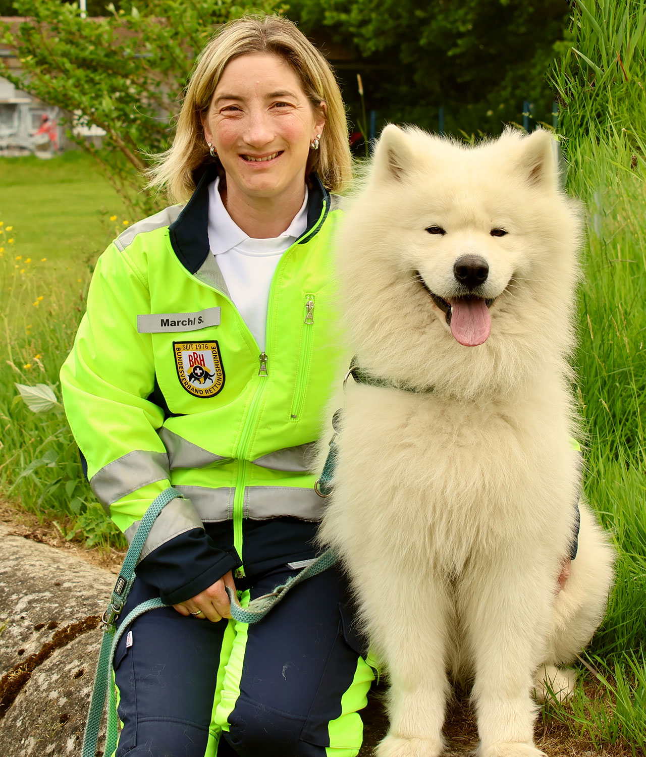 Stephanie Marchl mit Amigo